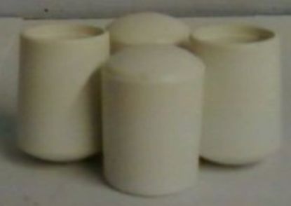 Picture of 3/4" White Vinyl Tip