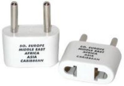 Picture of Travel Adapter Plug Europe Africa Middle East and Asia