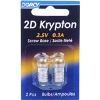 Picture of 2D Krypton Bulbs Screw Base 2.5V