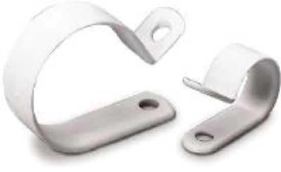 Picture of 3/8" WHT Plastic Clamp