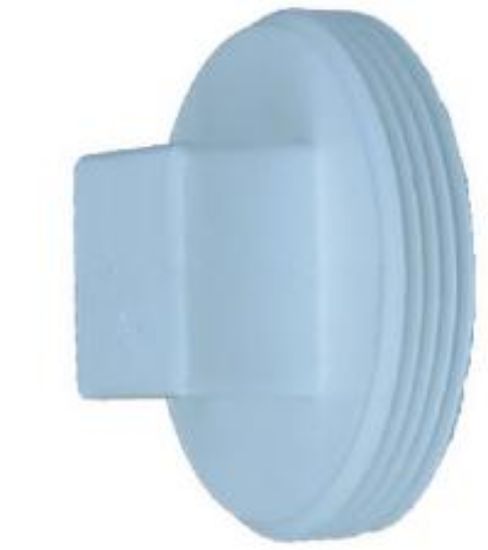 Picture of Drain-Waste-Vent Pvc Schedule-40 Mpt Plug 4"