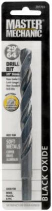 Picture of 29/64 x 5-5/8 Black-Oxide-Finish Bit