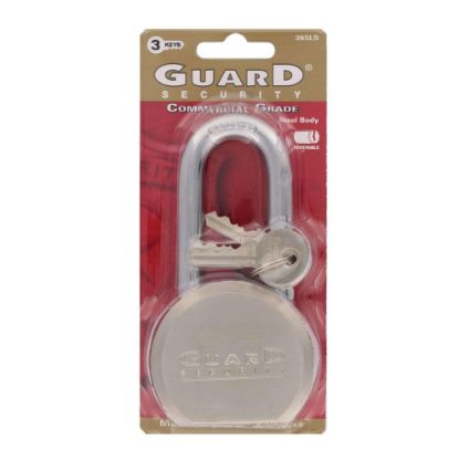 Picture of Padlock High-security Long-Shackle Steel 2-5/8" Keyed-Different