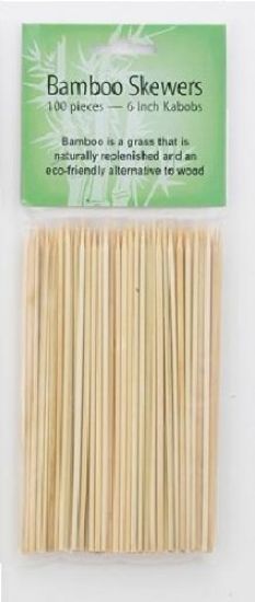 Picture of Barbecue-Skewers Bamboo 6"