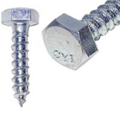 Picture of Lag-Screw Mild-Steel 1/4" x 1-1/4"