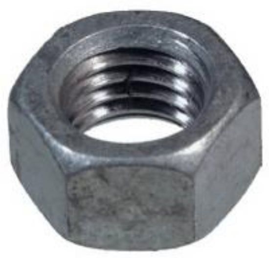 Picture of 1/2-13 Hex-Nut Galvanized Steel