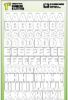 Picture of Letter-signage 1" White Number-&-letter Set