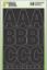Picture of Number/Letter Set Black 3"