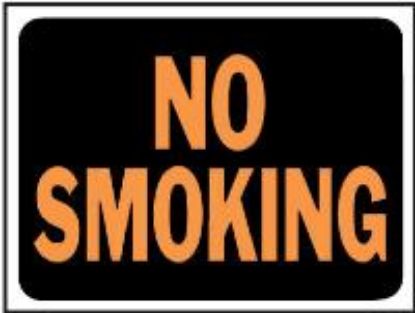 Picture of 9" x 12" No Smoking Sign