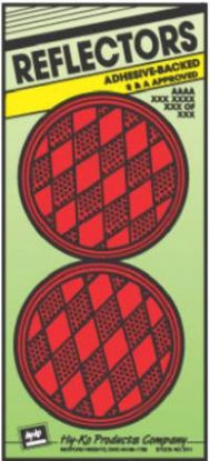 Picture of 3-1/4" RED Reflector