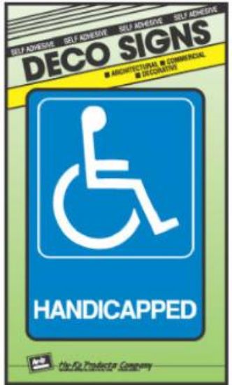 Picture of 5 x 7 Handicapped Sign