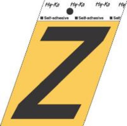 Picture of 3-1/2" Aluminum Adhesive Letter Z