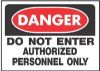 Picture of 10 x 14 do Not Enter Sign