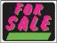Picture of 9" x 12" Plastic For Sale Sign