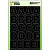 Picture of 2" Black Numb/Letter Set