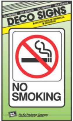 Picture of No Smoking Sign 5" x 7"