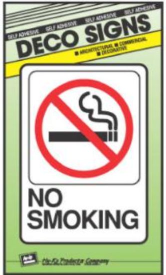 Picture of No Smoking Sign 5" x 7"