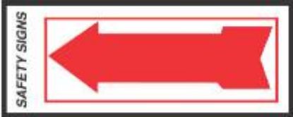 Picture of 4 x 11 Glow Decor Arrow