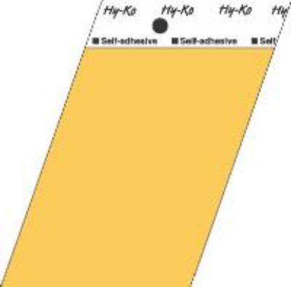 Picture of 3-1/2" ALU Blank Sign