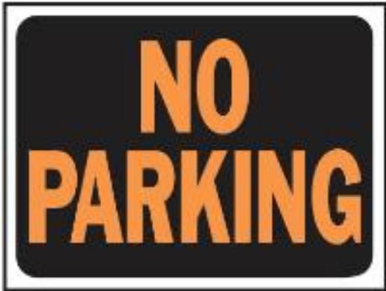 Picture of 9" x 12" No Parking Sign