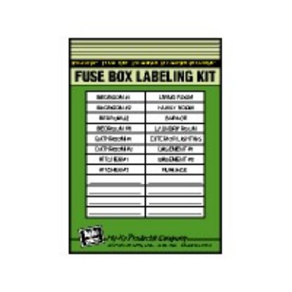 Picture of Fuse Box Labeling Kit