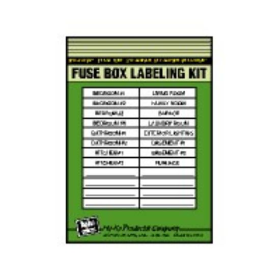 Picture of Fuse Box Labeling Kit