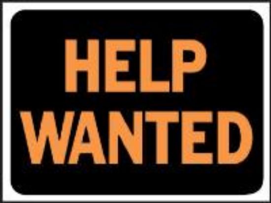 Picture of 9" x 12" Help Wanted Sign