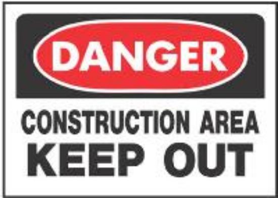 Picture of 10 x 14 Construction Sign