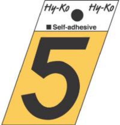 Picture of 1-1/2" Aluminum Adhesive Number 5