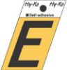 Picture of 1-1/2" Aluminum Adhesive Letter E
