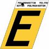 Picture of 1-1/2" Aluminum Adhesive Letter E