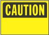 Picture of 10 X 14 "caution" Sign