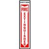 Picture of Fire-Extinguisher Sign Down Arrow 4" x 18"