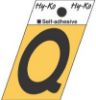 Picture of 1-1/2" Aluminum Adhesive Letter Q