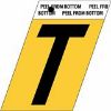 Picture of 1-1/2" Aluminum Adhesive Letter T