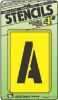 Picture of Letter/Number Stencil Set 4"