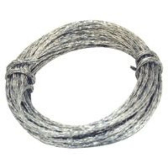 Picture of Galvanized-Steel Picture-Hanging-Wire Braided 5-Pound