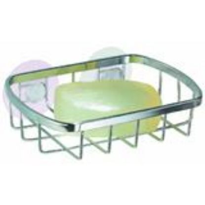 Picture of Gia Stainless-steel Suction-Mount Soap-Dish
