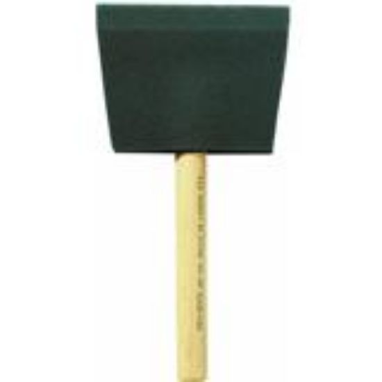 Picture of Paint-brush Polyurethane-foam Wood-handle 4"