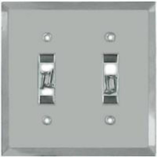 Picture of Wall-Plate Mirror Double-Toggle