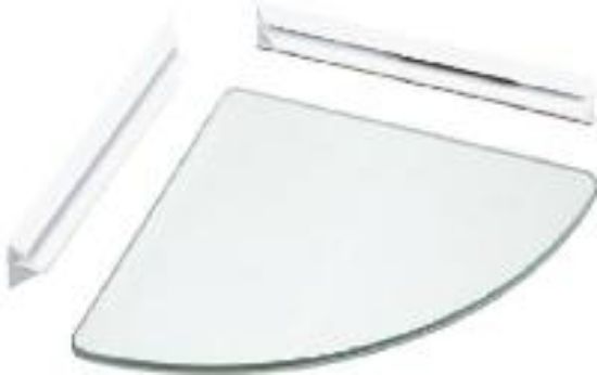 Picture of White Aluminum Corner-Shelf Kit