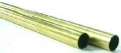 Picture of Round Brass Tube 15/32" x .014" x 12"