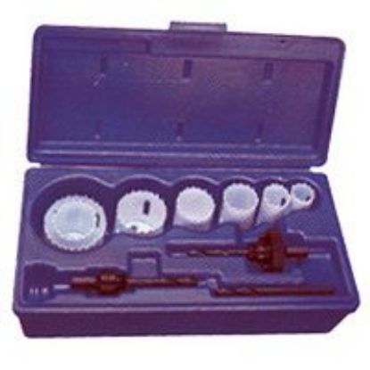 Picture of Kits-H/S Kit 700g/Gen Purpose 7 Sizes -- Hole-Saw KIT 700G/GEN Purpose 7 SIZES