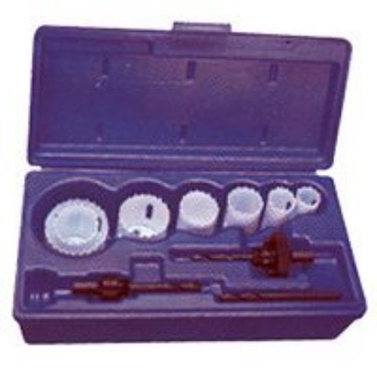 Picture of Kits-H/S Kit 700g/Gen Purpose 7 Sizes -- Hole-Saw KIT 700G/GEN Purpose 7 SIZES