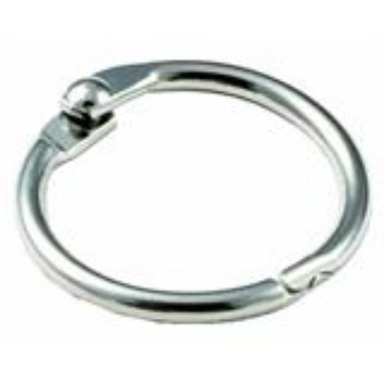 Picture of 2" Nickel-Plated Steel Binder-Ring