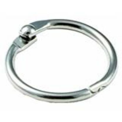 Picture of 1" Nickel-Plated Steel Binder-Ring