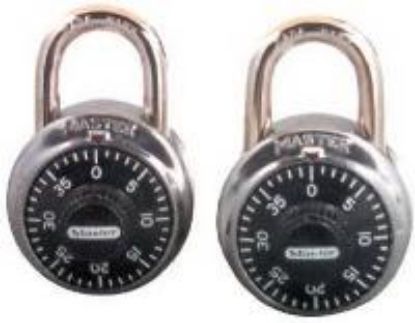 Picture of Combination-Padlock Black Dial