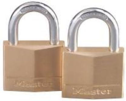 Picture of Keyed-padlock Brass 1-9/16"