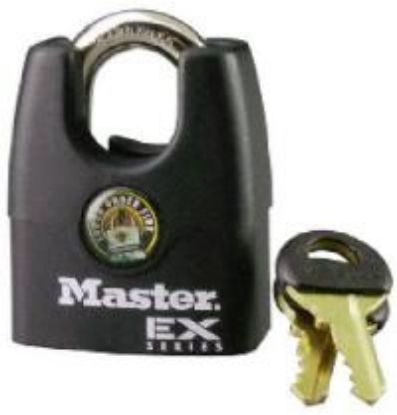 Picture of Keyed-Padlock Laminated-Steel Tumbler 1-3/4"