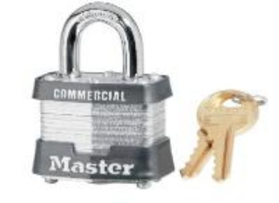 Picture of Keyed-padlock Laminated-Steel 1-1/2"